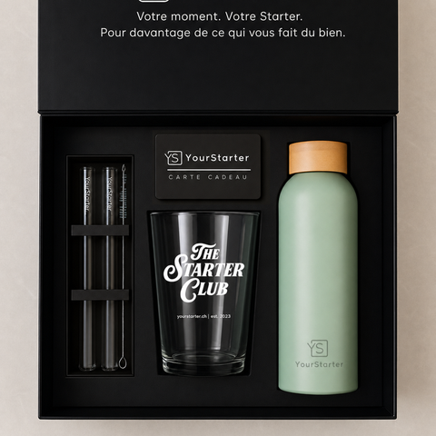 Coffret cadeau ouvert CHF 75 - version française