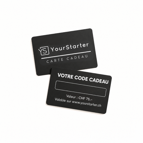 Carte cadeau CHF 75 - version française