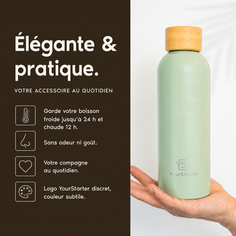 Gourde élégante et pratique - version française