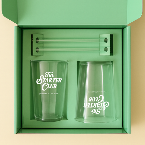 Le set de 2 verres Starter Club