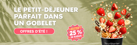 YourStarter – offres d’été, page d’accueil desktop, remise jusqu’à 25 %