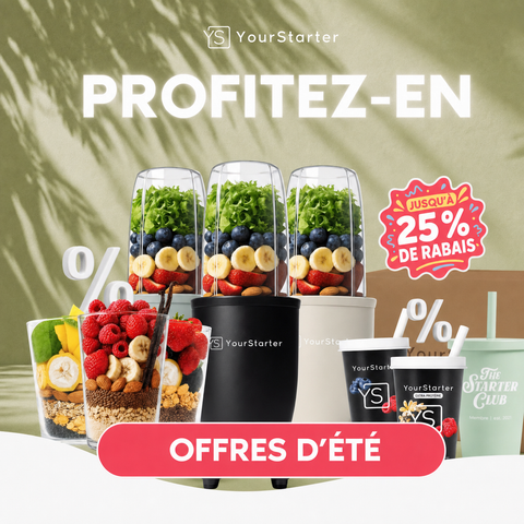 YourStarter – offres d’été, page d’accueil mobile, remise jusqu’à 25 %